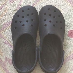 Crocs black size 10